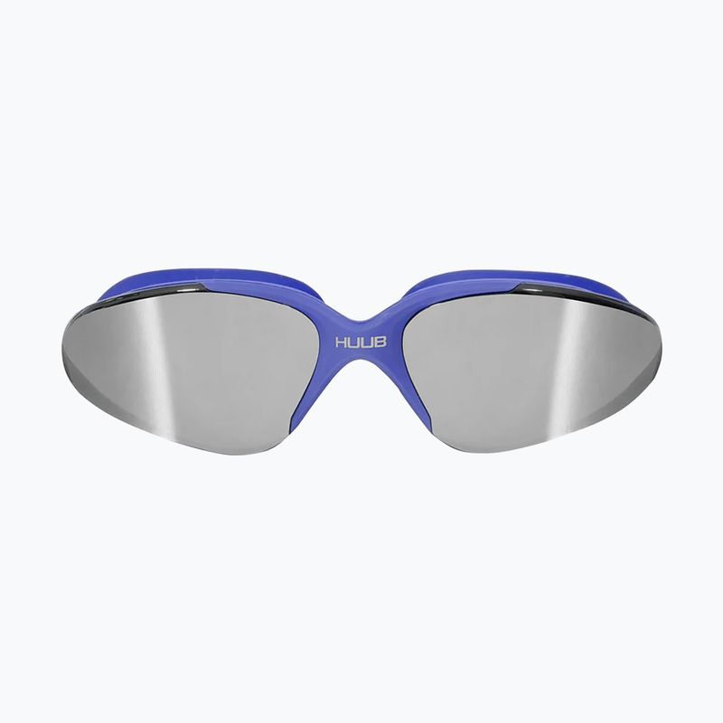 Plavecké okuliare HUUB Vision navy blue / light smoke silver mirror 2