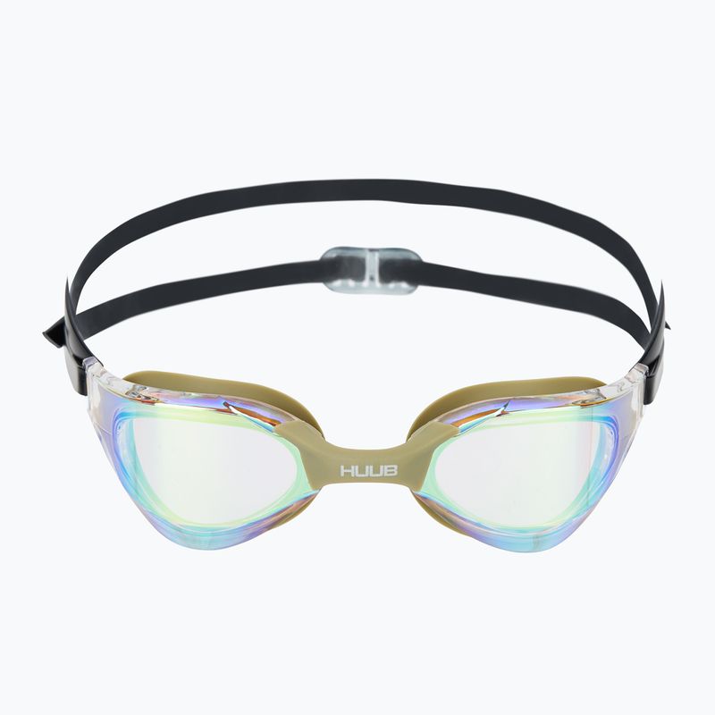 Plavecké okuliare HUUB Thomas Lurz sage/clear gold mirror 2