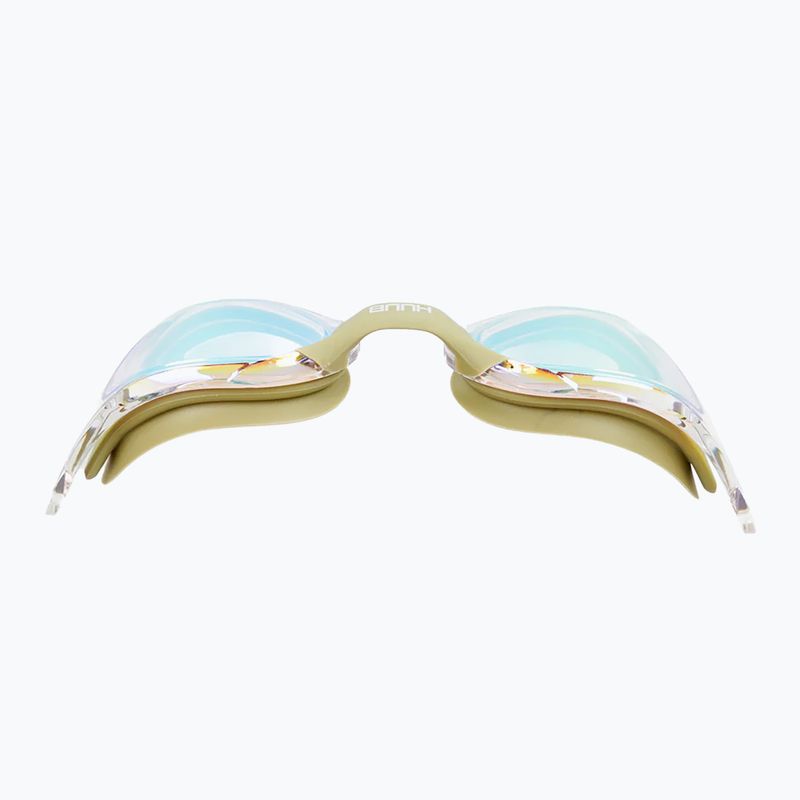 Plavecké okuliare HUUB Thomas Lurz sage/clear gold mirror 3