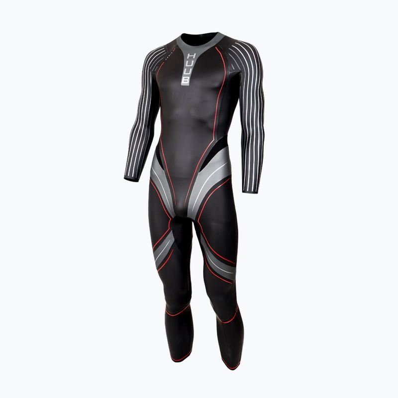 Pánsky triatlonový neoprén HUUB Aegis XV 3:5 black/silver 3