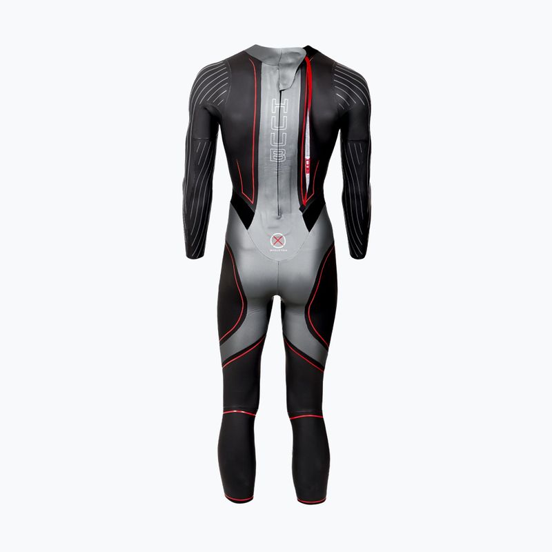 Pánsky triatlonový neoprén HUUB Aegis XV 3:5 black/red 3