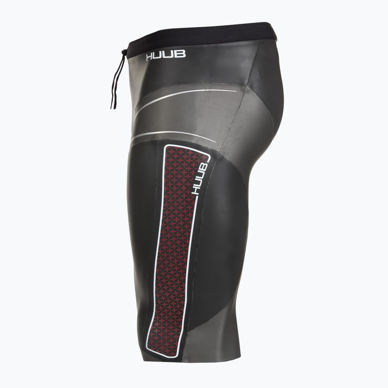 Neoprénové šortky HUUB Albacore Buoyancy Short black/silver 3