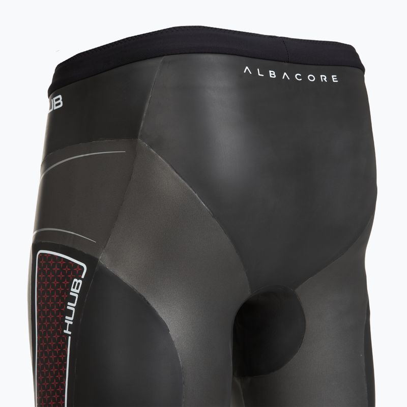Neoprénové šortky HUUB Albacore Buoyancy Short black/silver 4