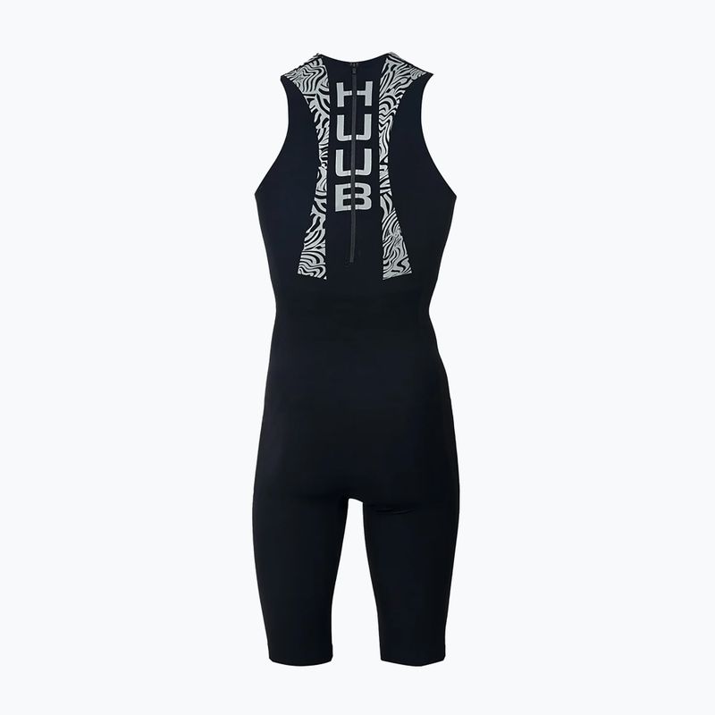 Pánska triatlonová kombinéza HUUB Swimskin black/silver 2