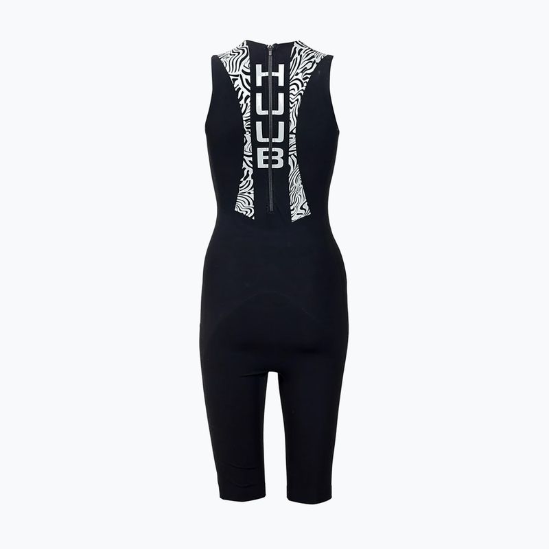 Dámska triatlonová kombinéza HUUB Swimskin black/silver 2
