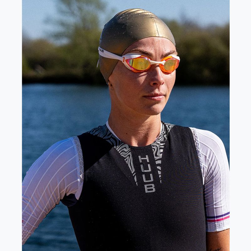 Dámska triatlonová kombinéza HUUB Swimskin black/silver 5