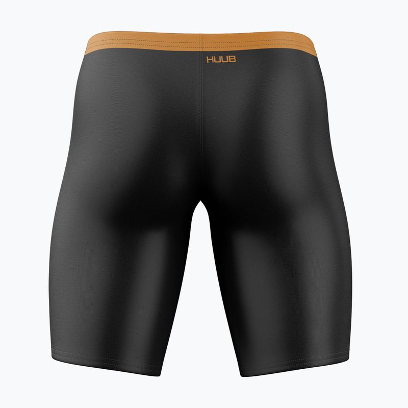 Pánske plavky jammery HUUB Jammer Jee black/orange 2