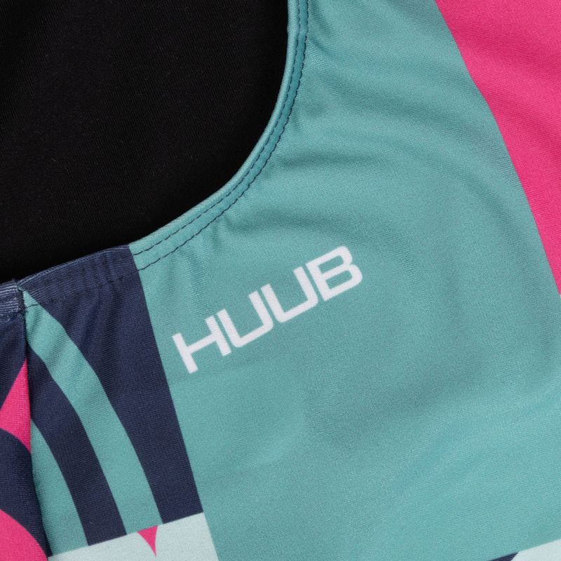 Dámske jednodielne plavky HUUB Her Spirit Bands navy/multi 4