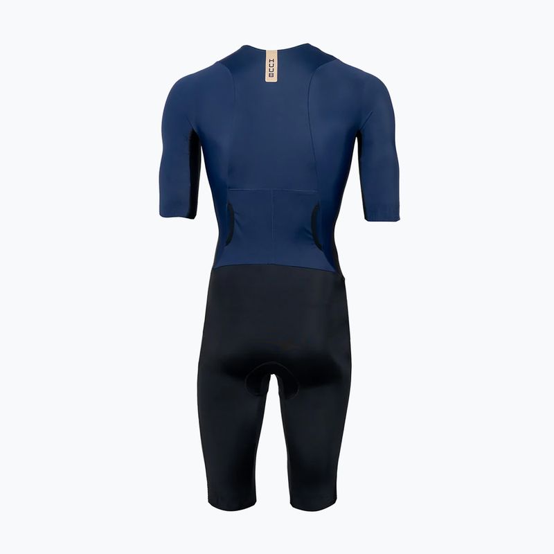 Pánska triatlonová kombinéza HUUB Collective Trisuit navy/black 2