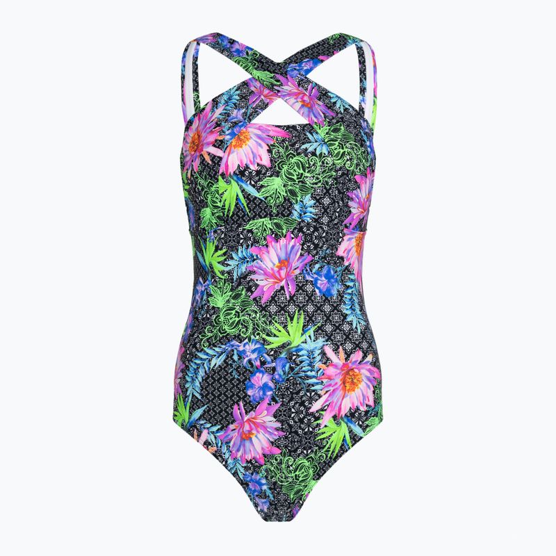 Dámske jednodielne plavky Zoggs Mystique Classicback multicolour