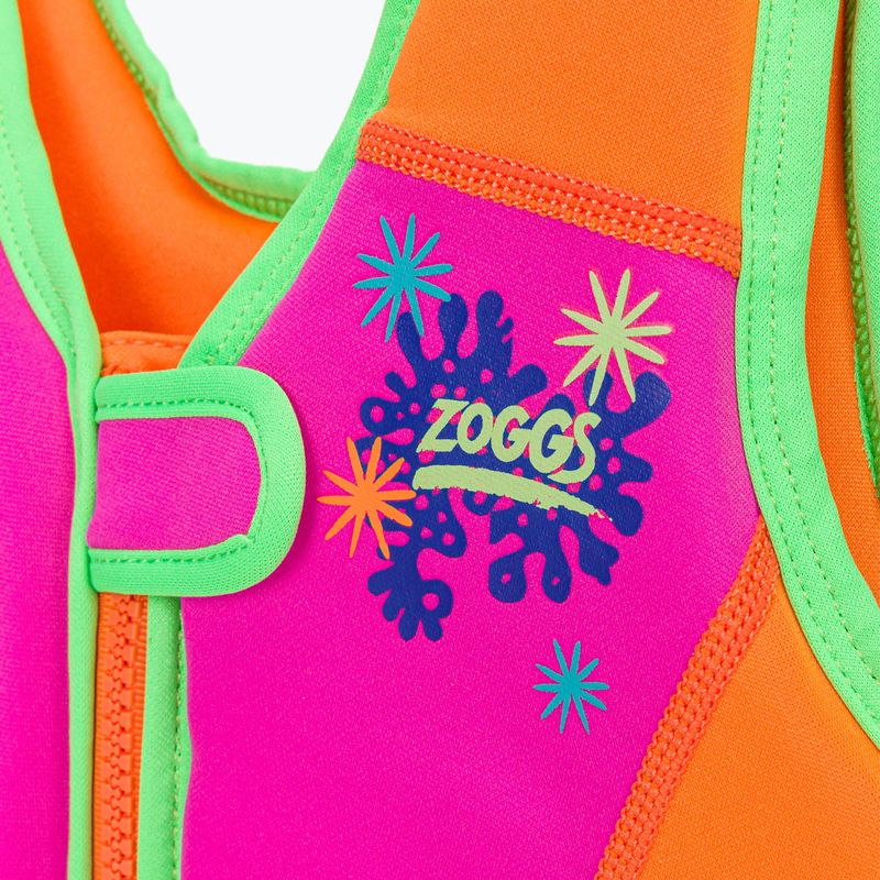 Detská vesta na plávanie Zoggs Sea Saw Swimsure ružová 46549 4