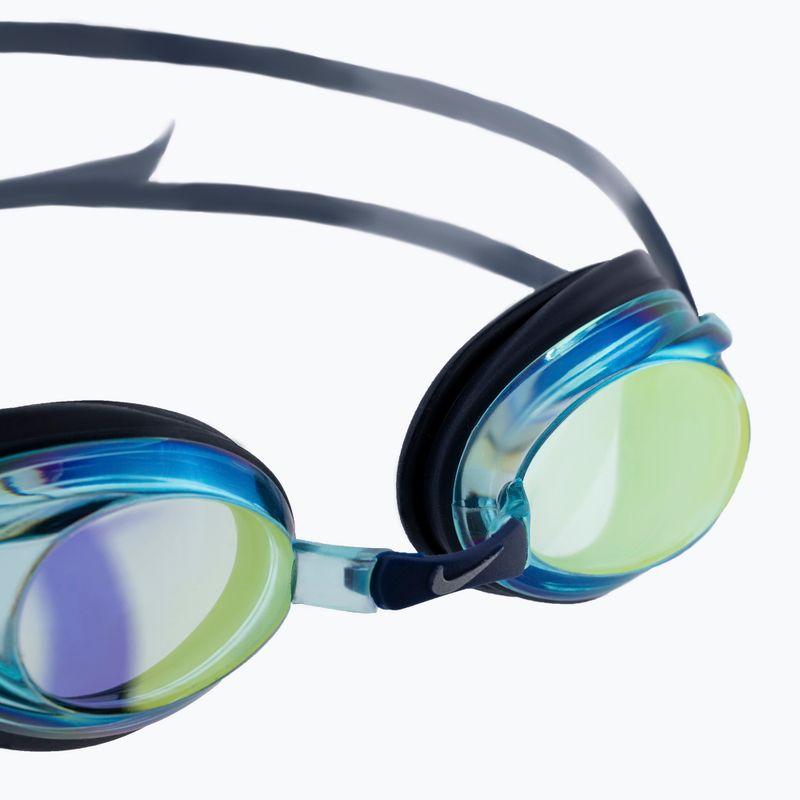 Plavecké okuliare Nike REMORA MIRROR navy blue 93011 4