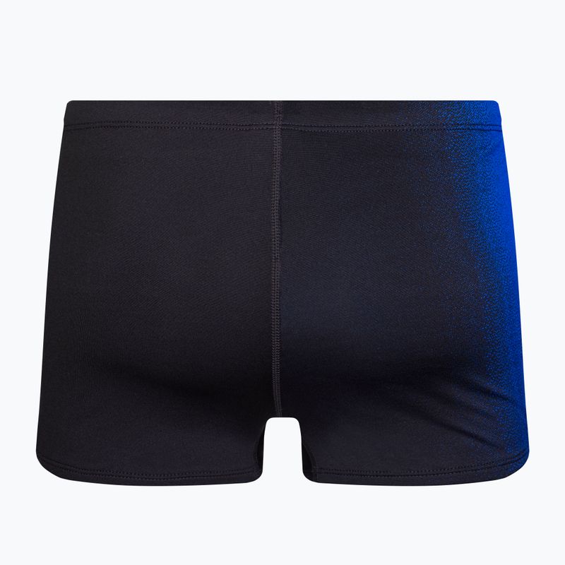 Pánske plavecké boxerky Nike Fade Sting Aquashort black and blue NESS8054-494 2
