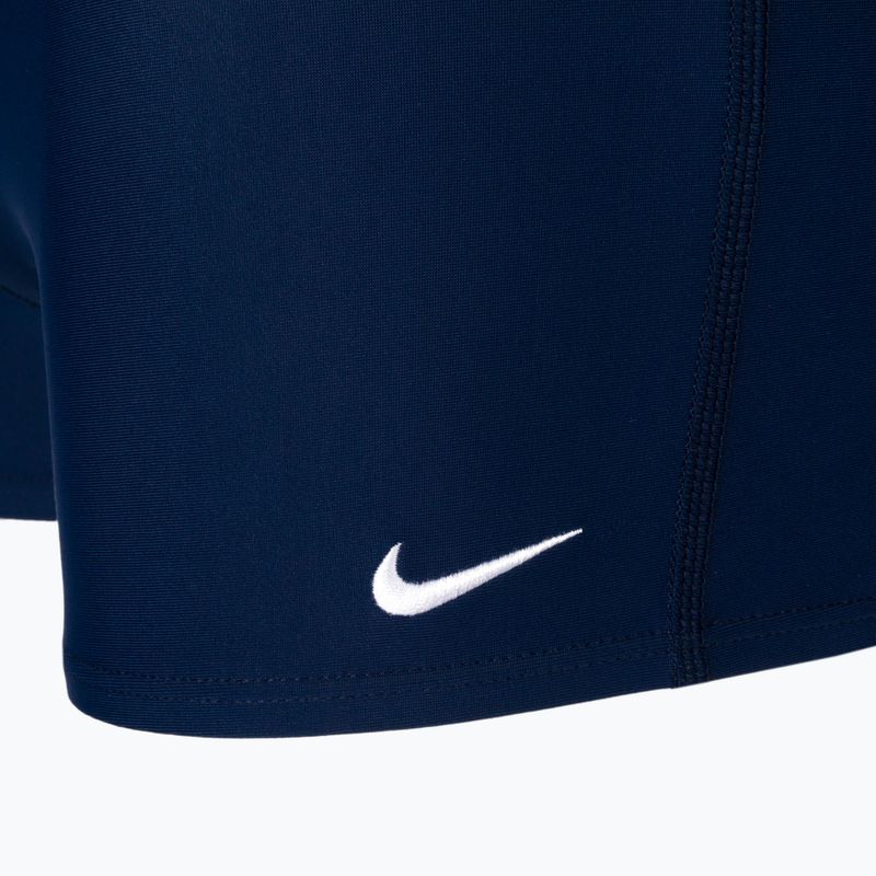 Pánske plavecké boxerky Nike Solid Square Leg navy blue NESS8111-440 3