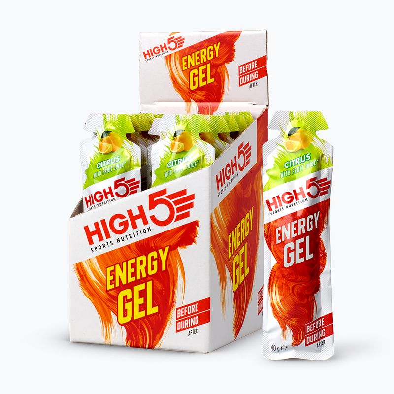 Energetický gél HIGH5 Energy 40 g citrus