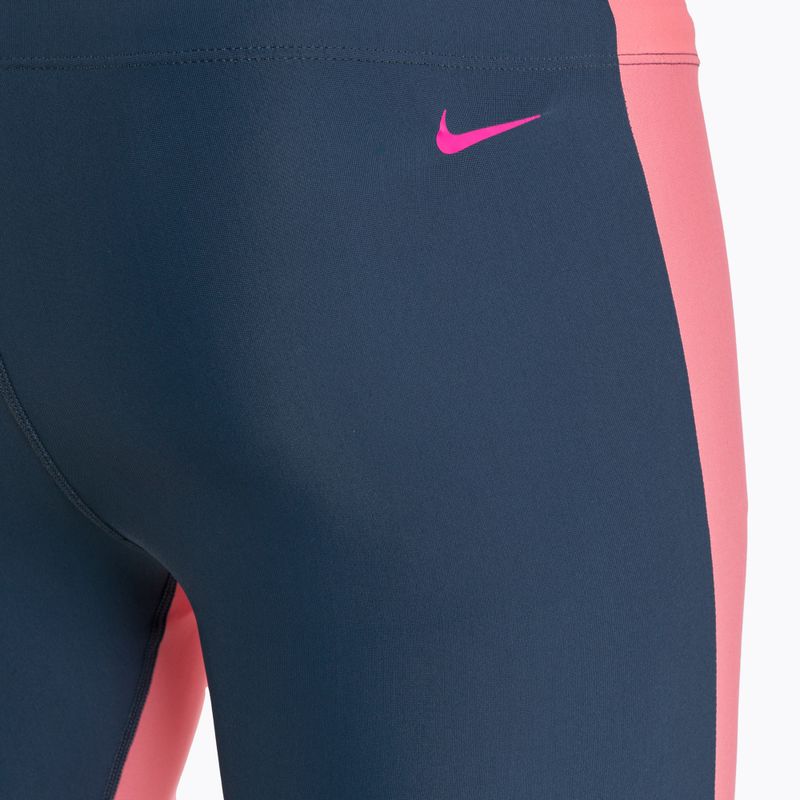 Pánske plavky Nike Rift Jammer šedo-čierne NESS952 4