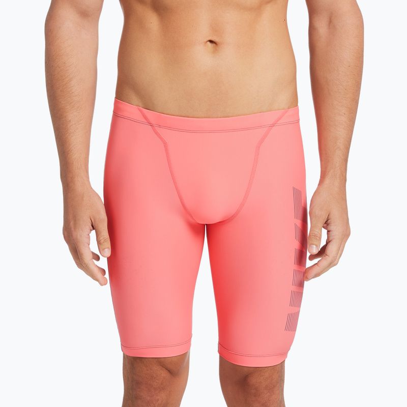 Pánske plavky Nike Rift Jammer šedo-čierne NESS952 6