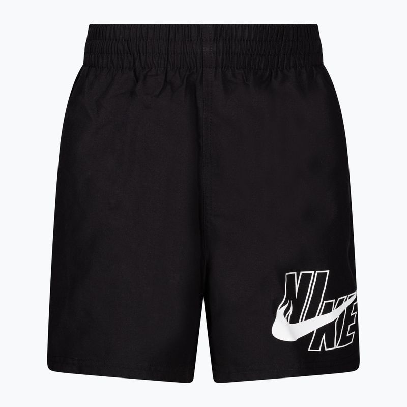 Detské plavecké šortky Nike Logo Solid Lap čierne NESSA771-001