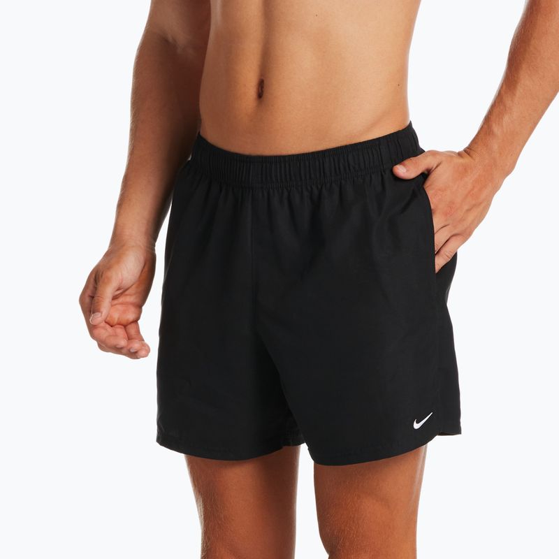 Pánske plavecké šortky Nike Essential 5" Volley black NESSA560-001