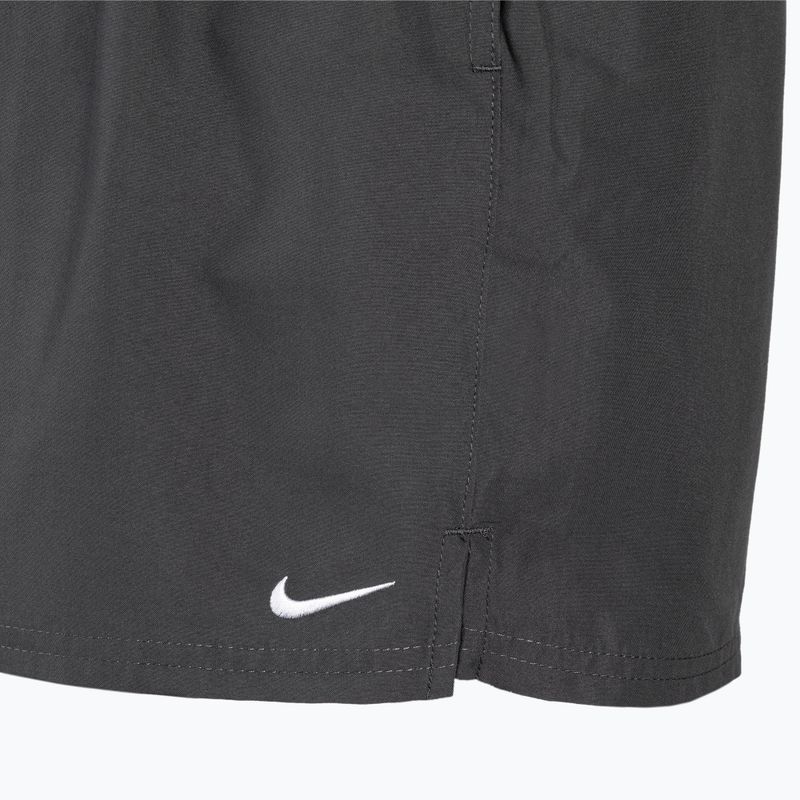 Pánske plavecké šortky Nike Essential 5" Volley sivé NESSA560-018 6
