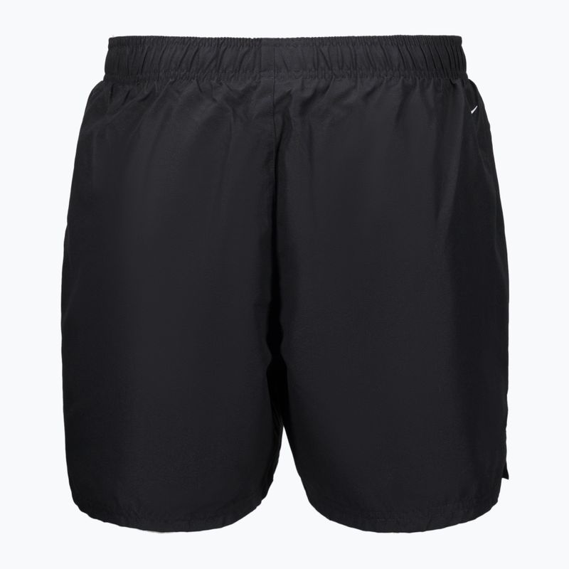 Pánske plavecké šortky Nike Logo Solid 5" Volley black NESSA566-001 2