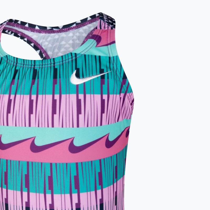 Detské jednodielne plavky Nike Clash vo farbe NESSA735-672 3