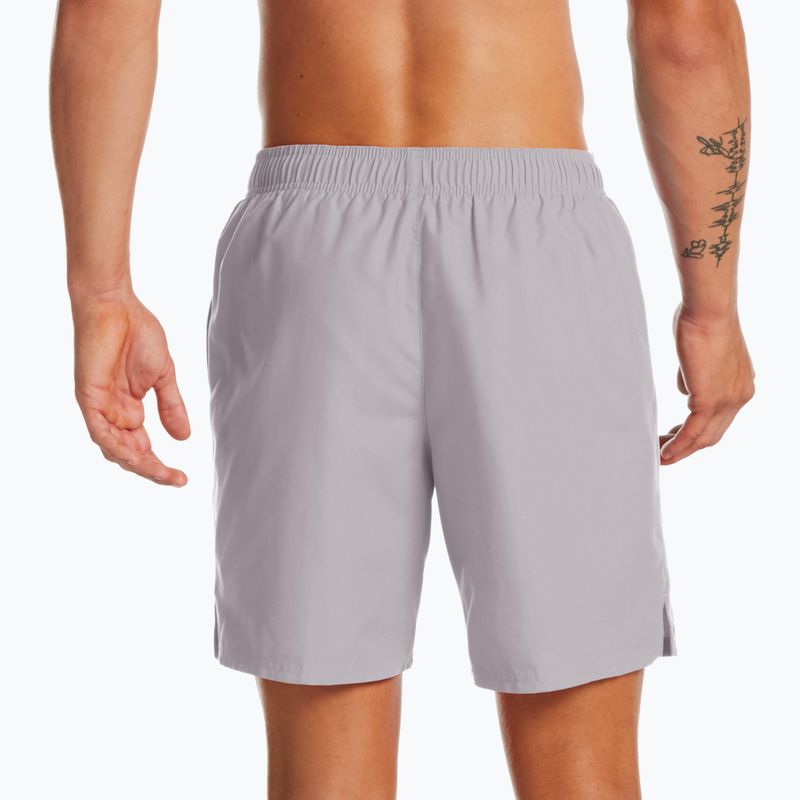 Pánske plavecké šortky Nike Essential 7" Volley sivé NESSA559-079 5
