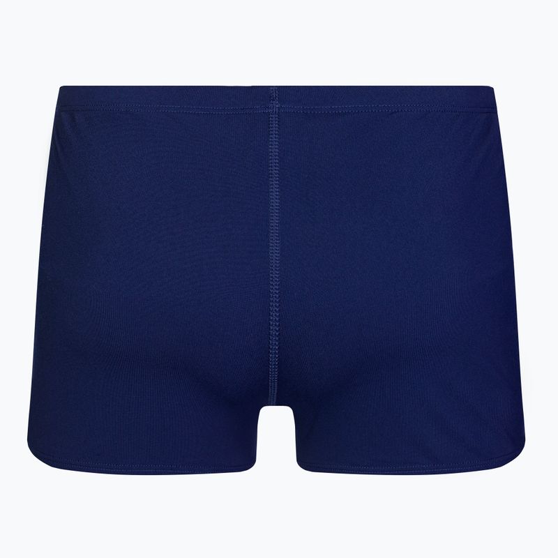 Pánske plavecké boxerky Nike Hydrastrong Solid Square Leg navy NESSA002-440 2