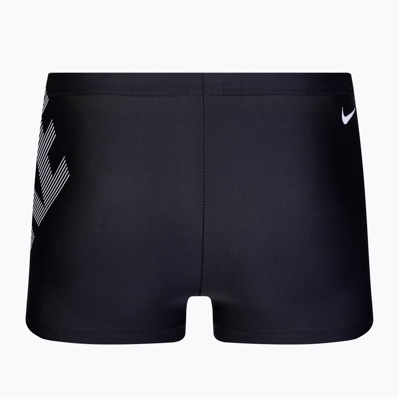 Pánske plavecké boxerky Nike Tilt Logo Aquashort black NESSA010-001 2