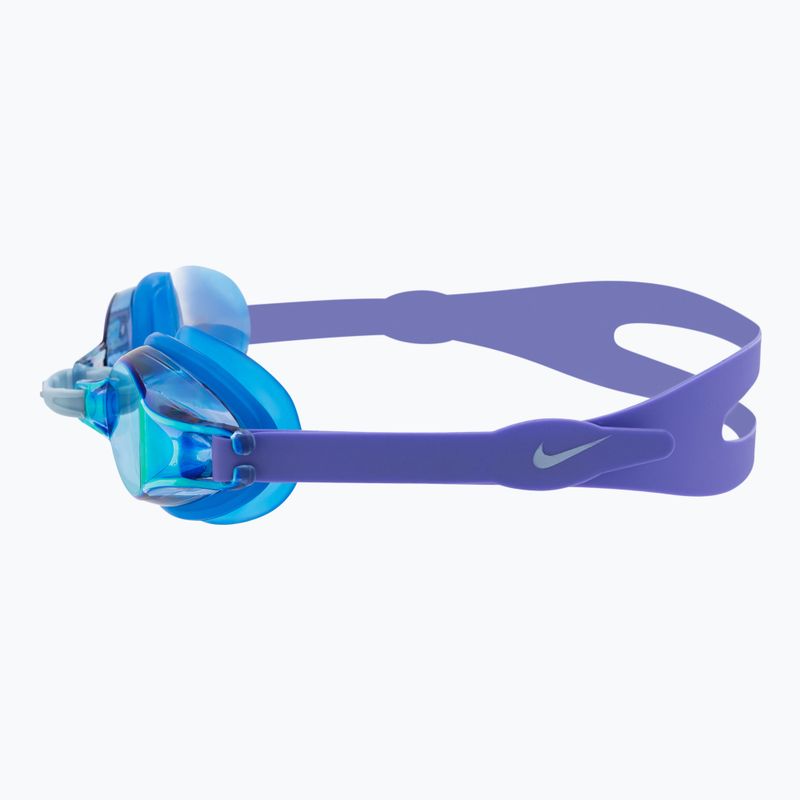 Plavecké okuliare Nike CHROME MIRROR blue NESS7152 3