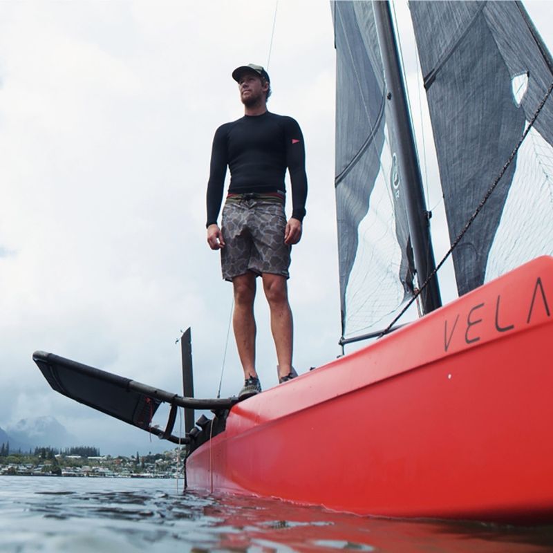 Pánska obuv barefoot Vivobarefoot Ultra III JJF obsidian/red 8
