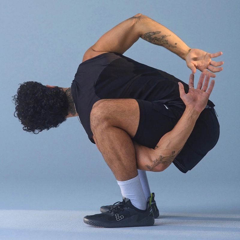 Pánske barefoot topánky Vivobarefoot Motus Strength obsidian/grey 10