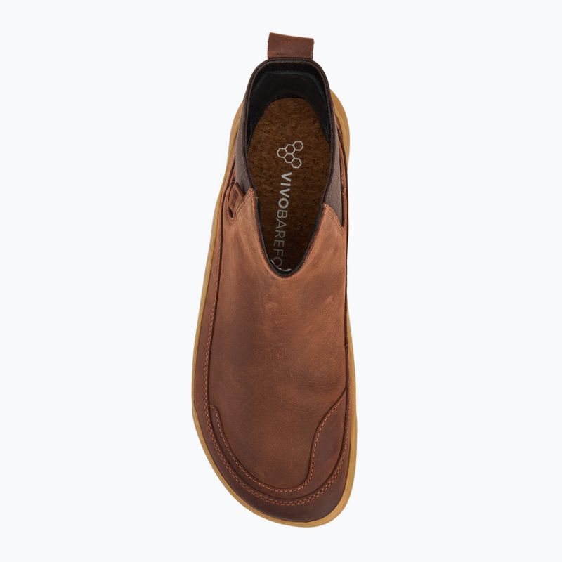 Dámska barefoot obuv Vivobarefoot Gobi Chelsea cinnamon 5