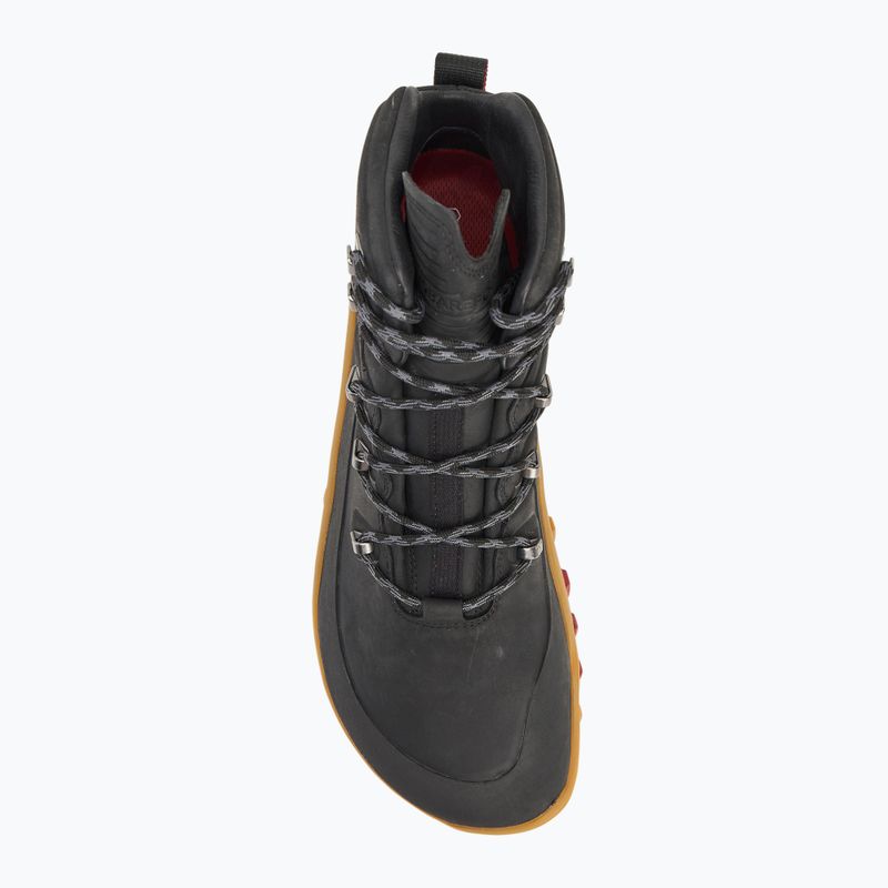 Pánska barefoot obuv Vivobarefoot Tracker Leather obsidian 5