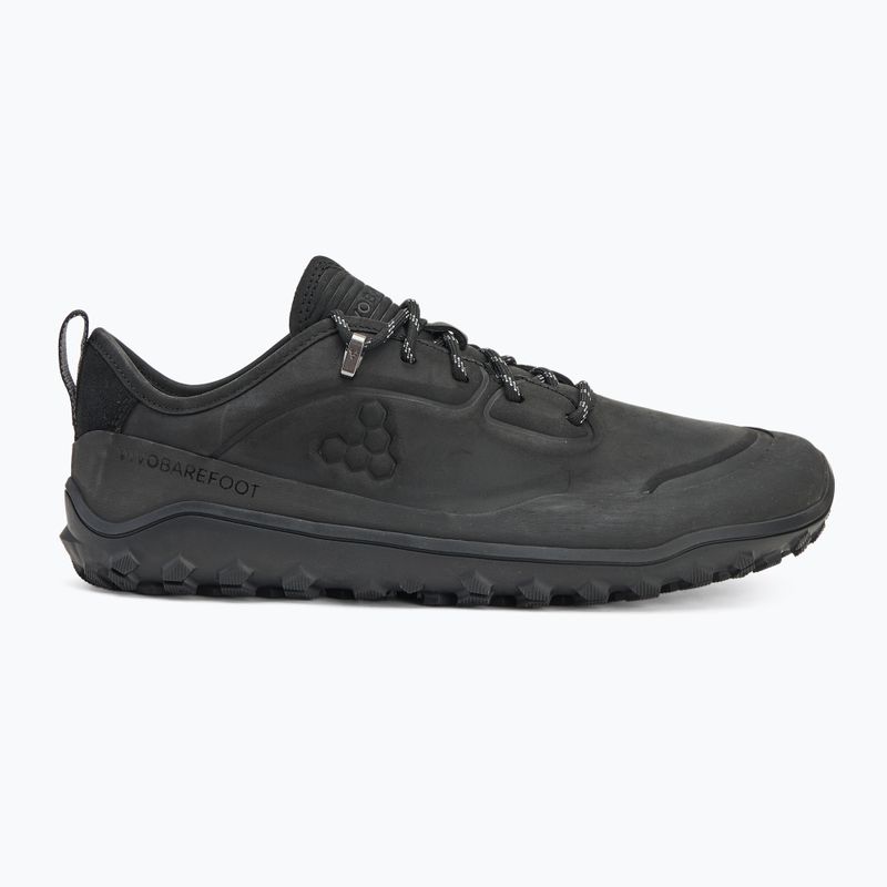Pánska barefoot obuv Vivobarefoot Tracker Leather Low obsidian 2