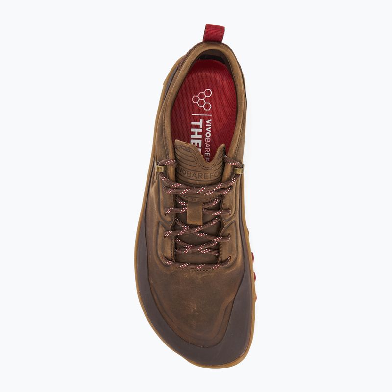 Pánska barefoot obuv Vivobarefoot Tracker Leather Low bracken 5