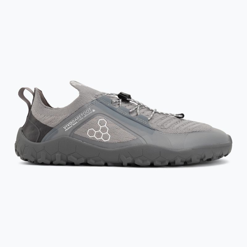 Pánske barefoot topánky Vivobarefoot Primus Trail Knit Fg storm cloud 2