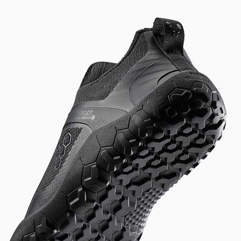 Pánske barefoot topánky Vivobarefoot Primus Trail Knit Fg obsidian/obsidian 9
