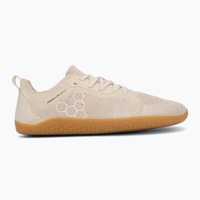 Pánske barefoot topánky Vivobarefoot Primus Lite Knit egret 2
