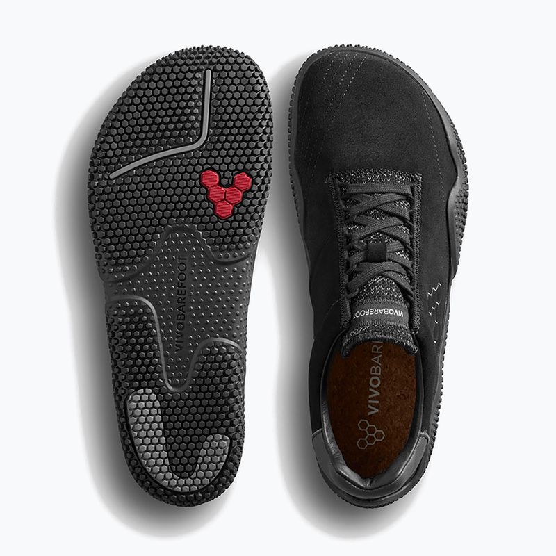 Pánske barefoot topánky Vivobarefoot Motus Studio Lth obsidian 5