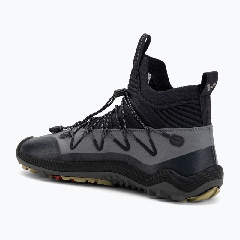 Pánske barefoot topánky Vivobarefoot Primus Trail Flow Mid dark shadow 3
