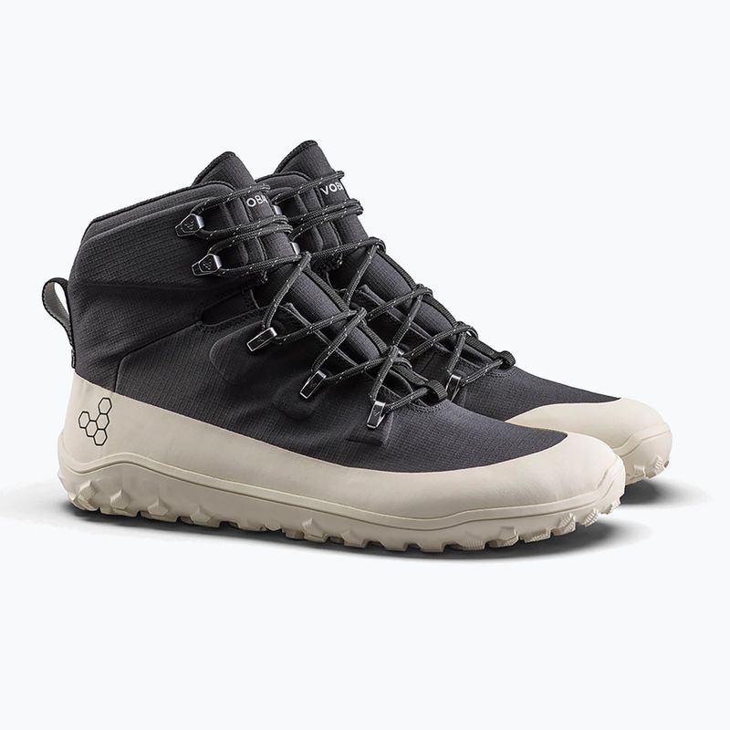 Pánske barefoot topánky Vivobarefoot Tracker Textile At obsidian/white 10