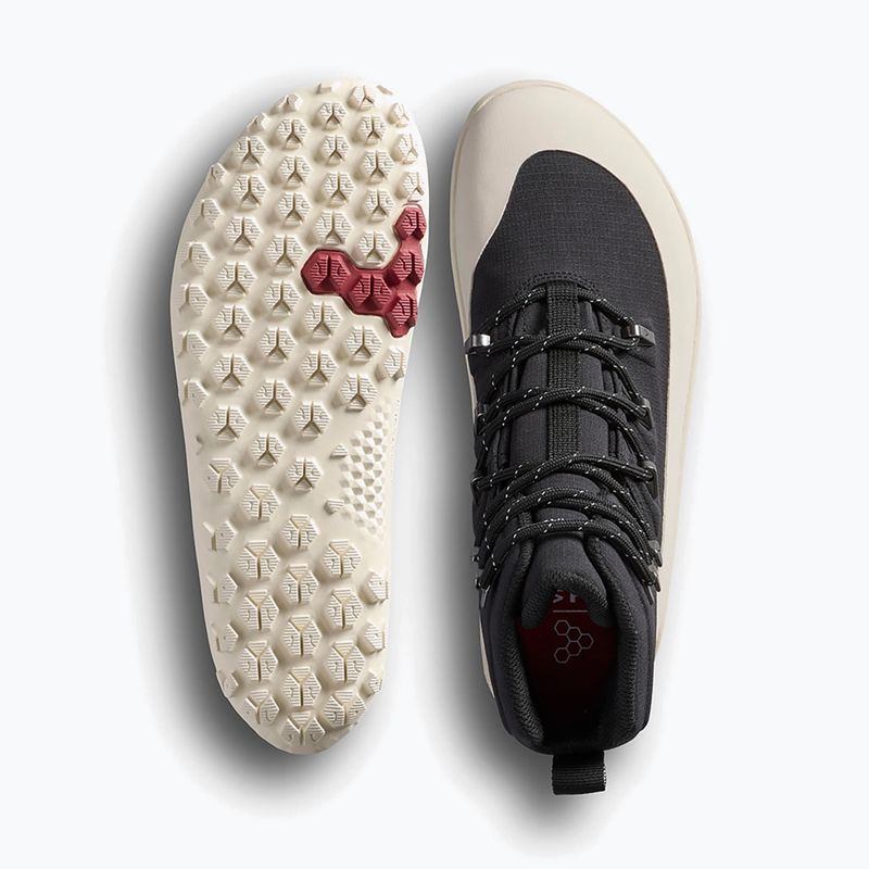 Pánske barefoot topánky Vivobarefoot Tracker Textile At obsidian/white 12