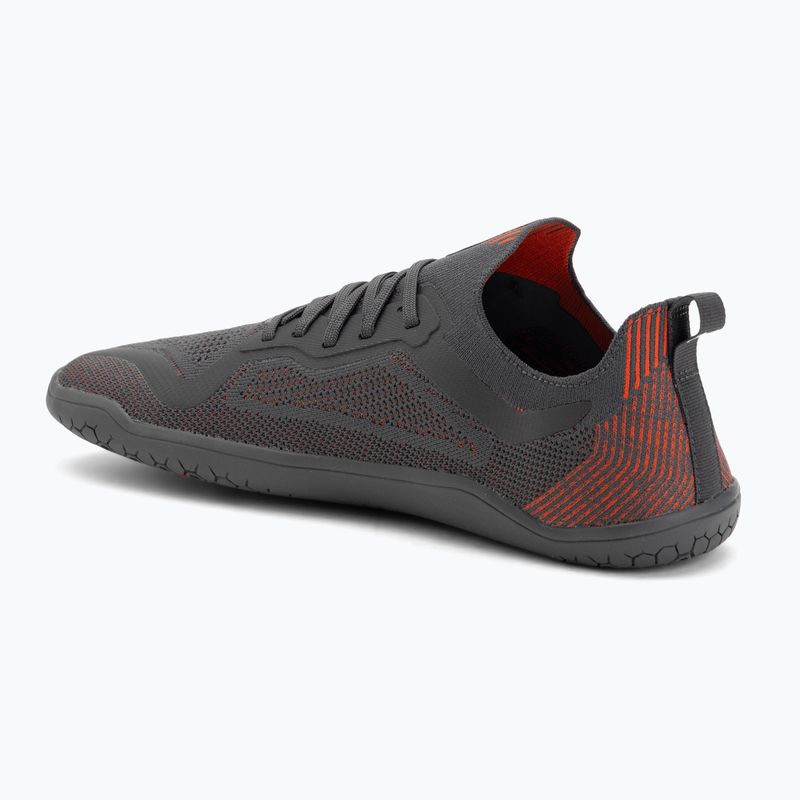 Pánska barefoot obuv Vivobarefoot Primus Lite Knit obsidian/cherry tomato 3