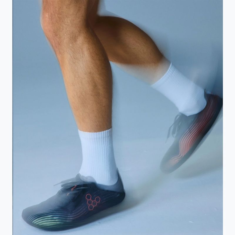 Pánske barefoot topánky Vivobarefoot Primus Flow obsidian/čerešňová paradajka 10