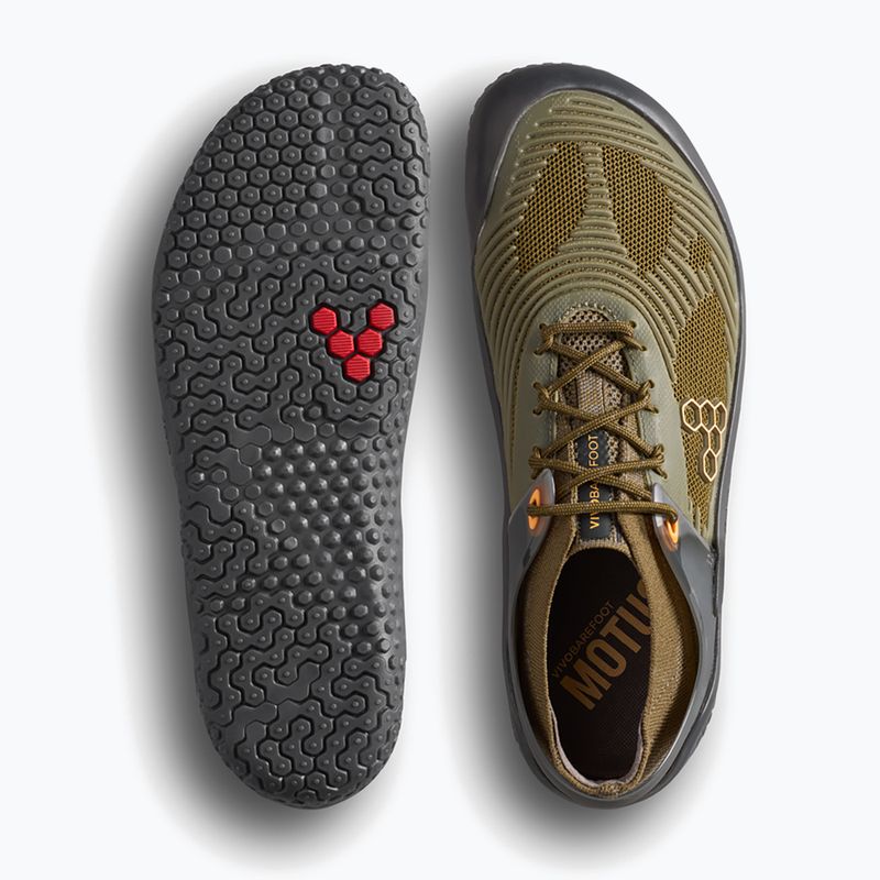 Pánske barefoot topánky Vivobarefoot Motus Strenght II dark olive 6