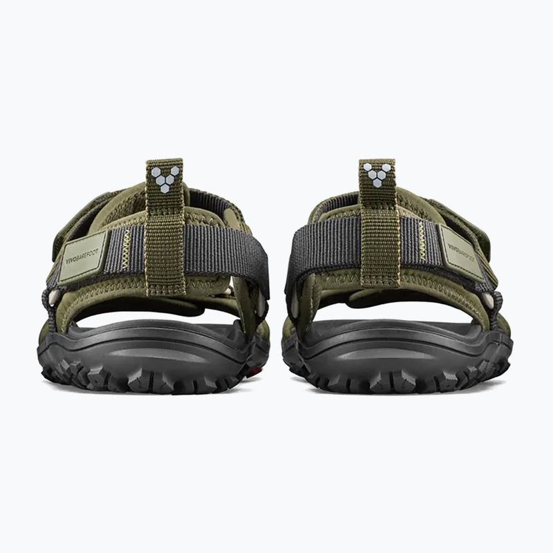 Dámske barefoot sandále Vivobarefoot Tracker Ora dark olive 4