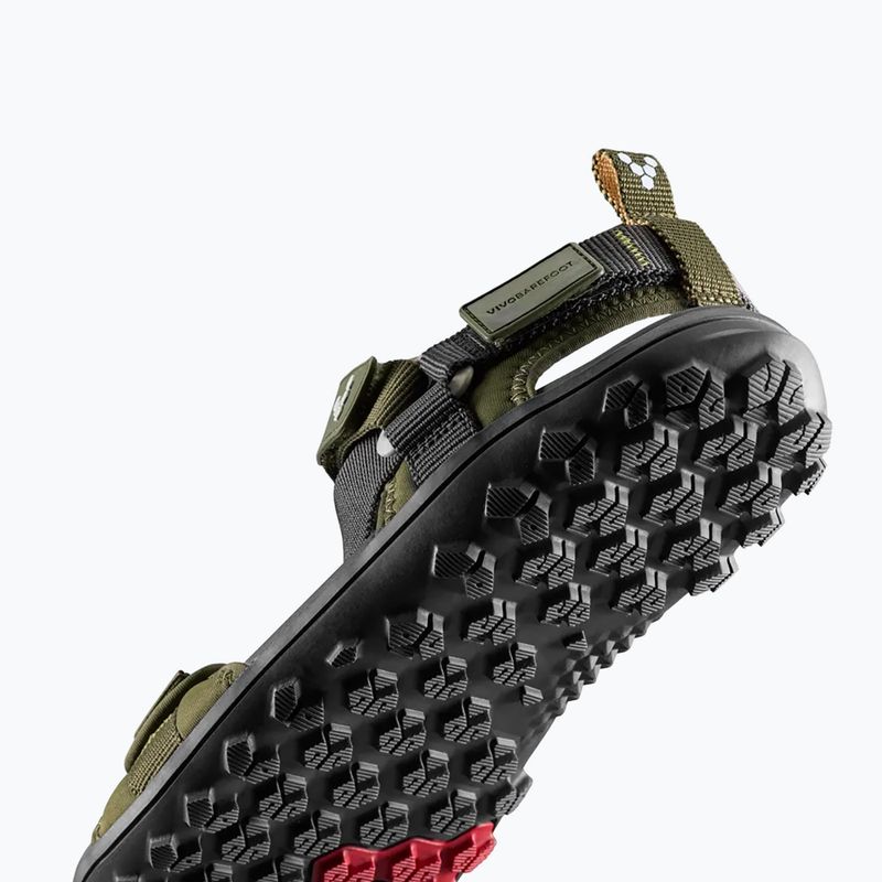 Dámske barefoot sandále Vivobarefoot Tracker Ora dark olive 7