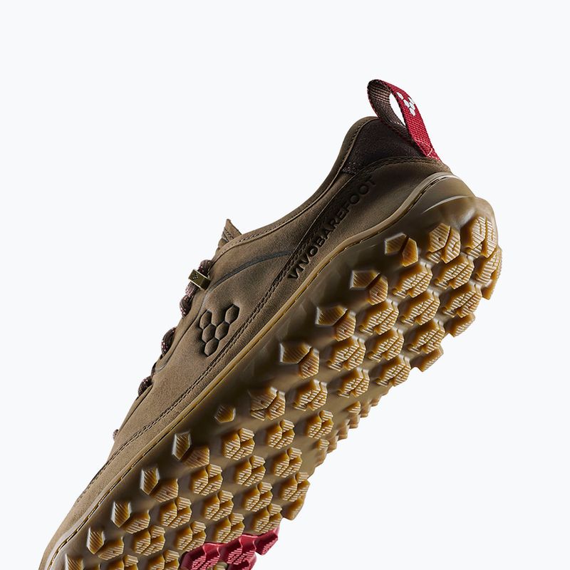 Pánske barefoot topánky Vivobarefoot Tracker Leather Low bracken 8