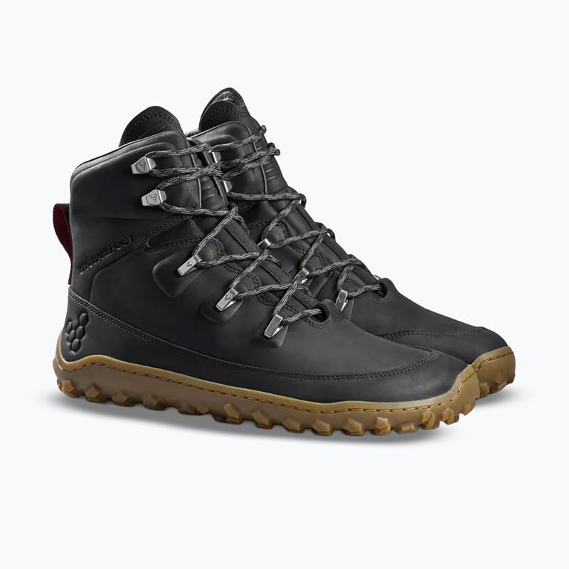 Pánske barefoot topánky Vivobarefoot Tracker Leather obsidian 3